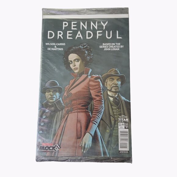 Titan Comics Penny Dreadful #1 Horror Block Variant Comic Bagged Boarded Sealed - Picture 1 of 2